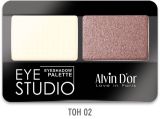 Alvin D`or AES-14 Тени для век двойные EYE STUDIO 5g (тон 02)