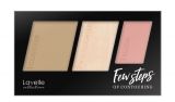 LavelleCollection Палетка для контуринга "Few steps" тон 03 rose beige