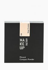 Muf Пудра компактная минеральная Mineral Compact Powder т.2 бежевый фарфор