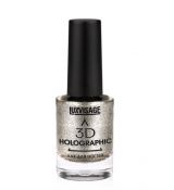 LuxVisage Лак для ногтей 3D HOLOGRAPHIC тон 707 (черный опал)11г