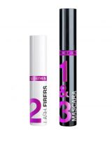 Wet n Wild Набор для ресниц Lash-o-matic_ Fiber Mascara Extension Kit (тушь+файбер) №E1421
