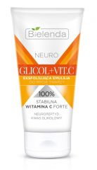 BIELENDA NEURO GLICOL + VIT, C Отшелушивающая эмульсия для умывания лица 150мл (*12)