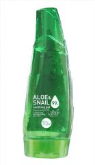 Гель с алое и улиткой капля 250 мл Aloe & Snail Soothing Gel 250ml Baby Bright