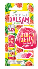 BIELENDA JUICY JELLY Бальзам для губ меняющий цвет - тропикальный арбуз 10г (*6)