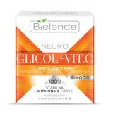 BIELENDA NEURO GLICOL+VIT,C Отшелушивающий крем корректор морщин и пигментных пятен ночь 50мл (*6)