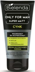 BIELENDA ONLY FOR MEN Очищающий гель-пилинг SUPER MAT 150г (*12)