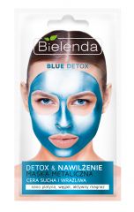 BIELENDA BLUE DETOX Очищающая металлическая маска для сухой и чувствительной кожи 8г (*18)