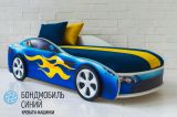 Чехол для матраса «Бондмобиль синий» (114)