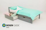 Детская кровать Бельмарко "Skogen classic графит"