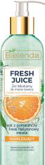 FRESH JUICE Апельсин Увлажняющий мицеллярный гель для умывания лица 190 г, (*12)