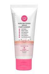 Отбеливающая пенка-сыворотка для умывания Aura Whitening Serum Foam Cleanser 100ml Cathy Doll