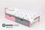 Детская кровать Бельмарко "Skogen classic лаванда-графит"