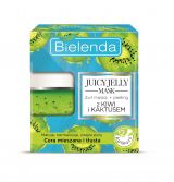 BIELENDA JUICY JELLY КИВИ+КАКТУС 2в1 Очищающая маска+пилинг,50г (*6)