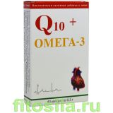 Q10 + Омега-3 БАД, № 40 капс. х 0,3 г