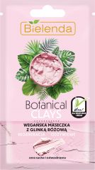 BOTANICAL CLAYS веганская маска с розовой глиной, 8 г (*18)