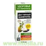 Здоровье без переплаты шампунь Дегтярный против выпадения волос и облысения, 250 мл, т. з. 