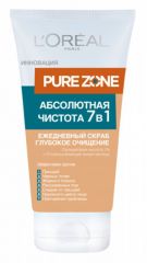 LOREAL Pure Zone 045 Скраб 7в1 150мл