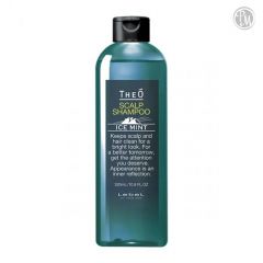 Lebel theo scalp shampoo ice mint шампунь для мужчин 320мл