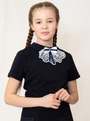 Блузка прилегающего силуэта