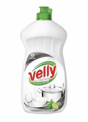 Средство для мытья посуды "Velly" Premium лайм и мята 0.5л