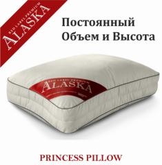 Подушка "Alaska Red Label Princess Pillow",  Вискоза 100% "FossFill 3000 Lux",