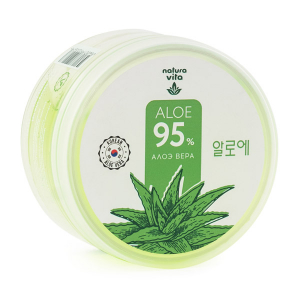 Многофункциональный гель Aloe 95% с алоэ вера (250 мл) Natura Vita