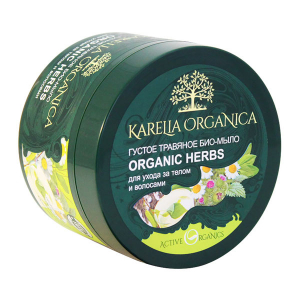 Густое био-мыло Organic Herbs «Травяное» Karelia Organica