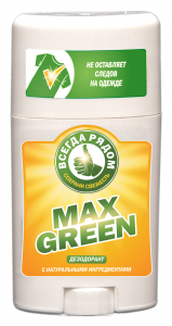 Дезодорант-стик MAX-GREEN