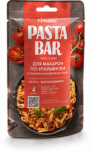 Соус-основа для приготовления макарон по-итальянски в томатно-базиликовом соусе 120 г