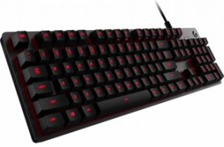 Клавиатура Logitech G413 Carbon черный USB 2.0 Multimedia Gamer LED