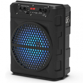 Колонка RITMIX SP-810B, черный, BTH+MicroSD+AUX+USB+FM Radio, 12 Вт (1/4)