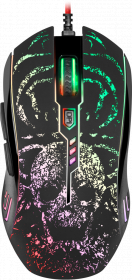 Проводная игровая мышь Defender Invoker GM-947 черная, 3200dpi,мышь (1/40)