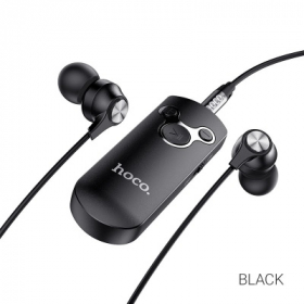 Беспроводные наушники HOCO E52 Euphony, Bluetooth, 90 мАч, черный, с беспроводным аудио ресивером