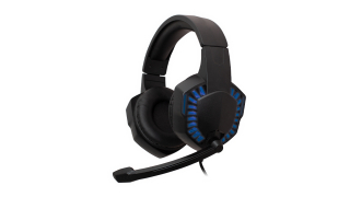 Игровая гарнитура RITMIX RH-562MGamingBlue, полноразмерные, 40 мм, 20-20000 Гц, 32 Ом, 105 дБ ± 3дБ, -58дБ ± 3дБ, 1.8 м ± 0,3м, ругелировка громкост