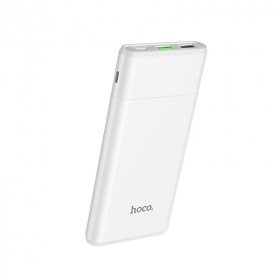 Аккумулятор внешний HOCO J58, 10000mAh, 1 USB и Type-C выходы, Micro и Type-C входы, PD3.0, QC3.0 / 2.0, LED индикатор, белый(1/37)