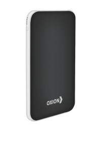 ЗУ Oxion XN-0608, черный, 6000 Li-pol, 2USB, 1A/2A, пластик, резиновое покр., индикатор.