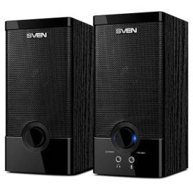 Колонки SVEN SPS-603, чёрный, акустическая система 2.0, USB, мощность 2x3 Вт(RMS)