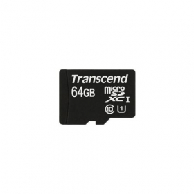 MicroSD 64GB Transcend Class 10 UHS-I (300х) + SD адаптер